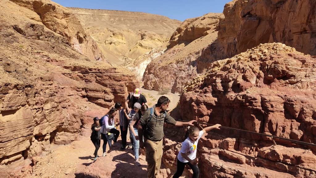 מטיילים בערבה הדרומית - סובב קיבוץ קטורה